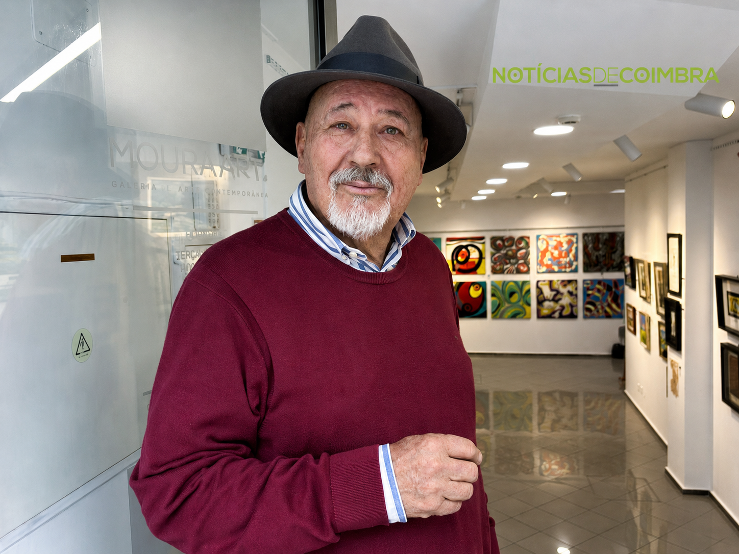 Moura Art no Notícias de Coimbra