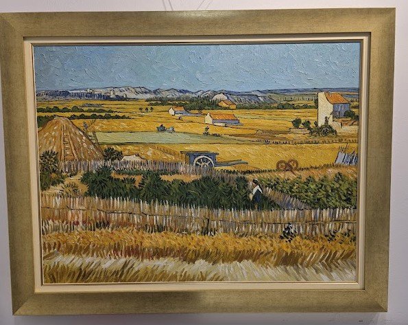 La moisson em provence